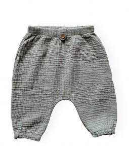 T A K I - muslin trousers - Cloud