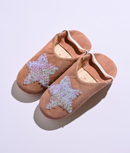 Rusted Suede Crystal Star