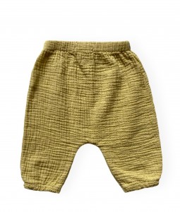 T A K I - muslin trousers - Hemp