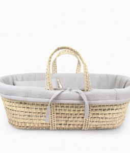 Moses Basket Linen Set - Pearl