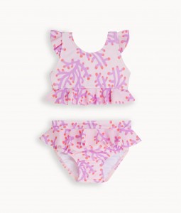 Pink Coral 2 Piece Bikini Set