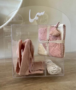 Acrylic Cabinet + Clothing (Pink Forest)