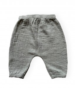 T A K I - muslin trousers - Cloud