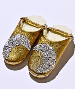 Sheep Bronze Glitter Silver Moon