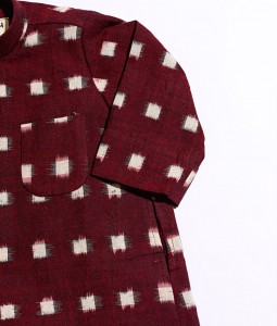 Red Blocks Dishdasha