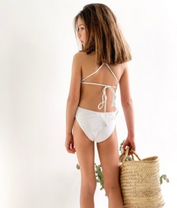 TABARCA SWIMSUIT IN WHITE