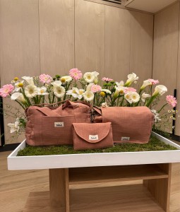 Terracotta Set Flower Arrangement
