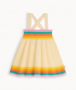 Rainbow stripe Knitted Sun Dress