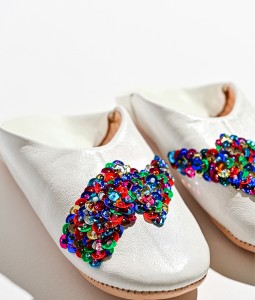 White Thunder Slippers