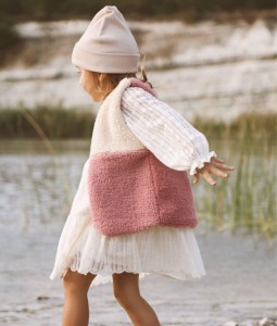 Teddy Vest - Pink