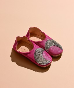 Pomegranate Glitter Silver Moon