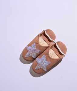 Rusted Suede Crystal Star