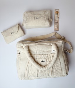 Changing Bag Set - Dusty Cream