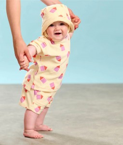 Pink Towelling Shorts & T-shirt Set
