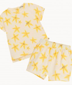 Starfish Shorts & T-shirt Set