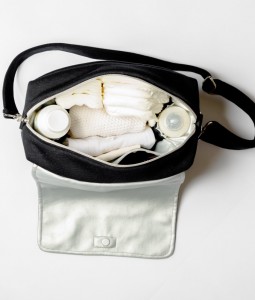 Jersey Diaper Bag - Framboise