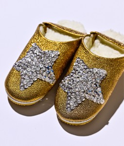 Sheep Bronze Glitter Silver Star