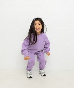 Woodie 3D Logo Tracksuit - Lilac