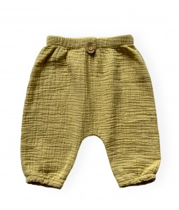 T A K I - muslin trousers - Hemp