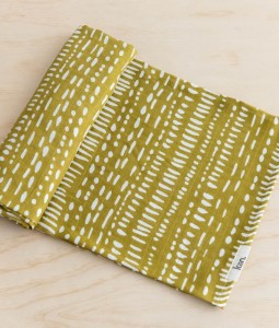 Organic Cotton + Bamboo Muslin Swaddle -- MOSS