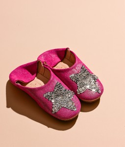 Pomegranate Glitter Silver Star