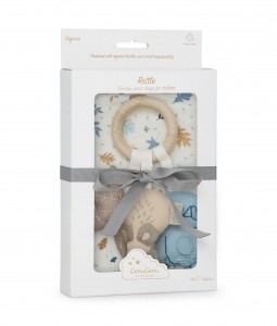 GIFT BOX W/ MUSLIN CLOTH AND ACTIVITY RING - OCS FOREST