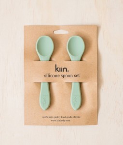 Silicone spoon twin pack - Sage
