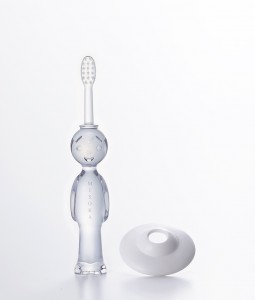 فرشاة أسنان الأطفال - أبيض