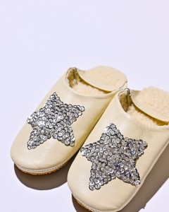 Natural Leather Silver Star