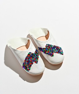White Thunder Slippers