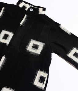 Black White Blocks Dishdasha
