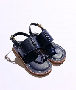 Blue Braid Kohlapuri Sandal