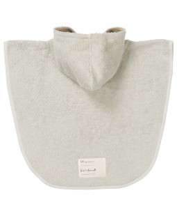 Bath poncho Dijon organic - Ocean Air