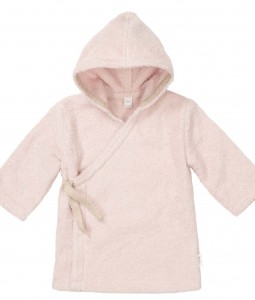 Baby bathrobe Dijon Daily blush