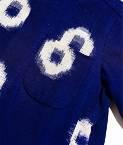 Navy White Blocks Dishdasha