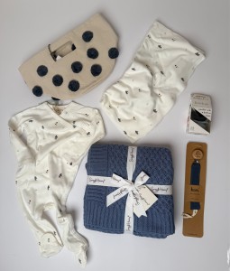The Gentle Blue Gift Basket